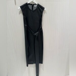 This is a black pleather Modern Citizen dress.